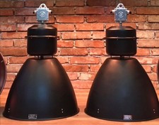 2stuck industrielampen 50ér jahren