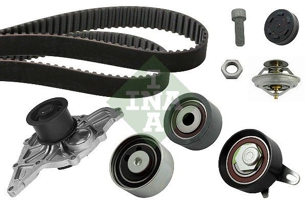 NEU - Schaeffler INA 530041631 Wasserpumpe + Zahnriemensatz FüR Audi Skoda VW-image