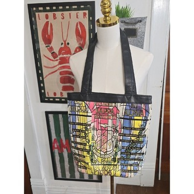 Alpha Kappa Sorority Stained Glass Tote Bag Vintage Oak Aka Founding Members