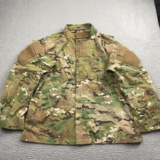 Tru Spec Shirt Mens Large Regular Green Camouflage Army Air Force OCP Top Tactic