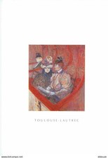 Postcard - Art - Painting - Henri de Toulouse Lautrec - La Grande Lodge 1879