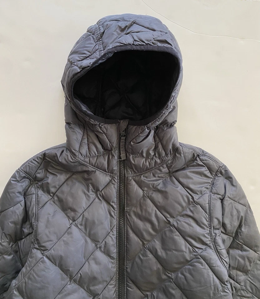 Chaqueta Oakley Chambers PrimaLoft Para Hombre Pequeña Gris Acolchada Capucha Puffer Foto 3 de 4