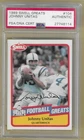 1999 Swell Greats Johnny Unitas Colts HOF Auto PSA/DNA