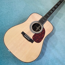 D45 41 inches solid spruce Acoustic electric guitar with pickup US warehouse