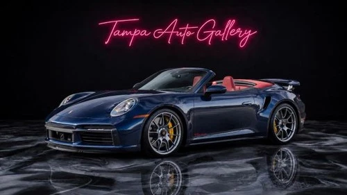 2021 Porsche 911 Turbo S Cabriolet 2D Image 1 of 2