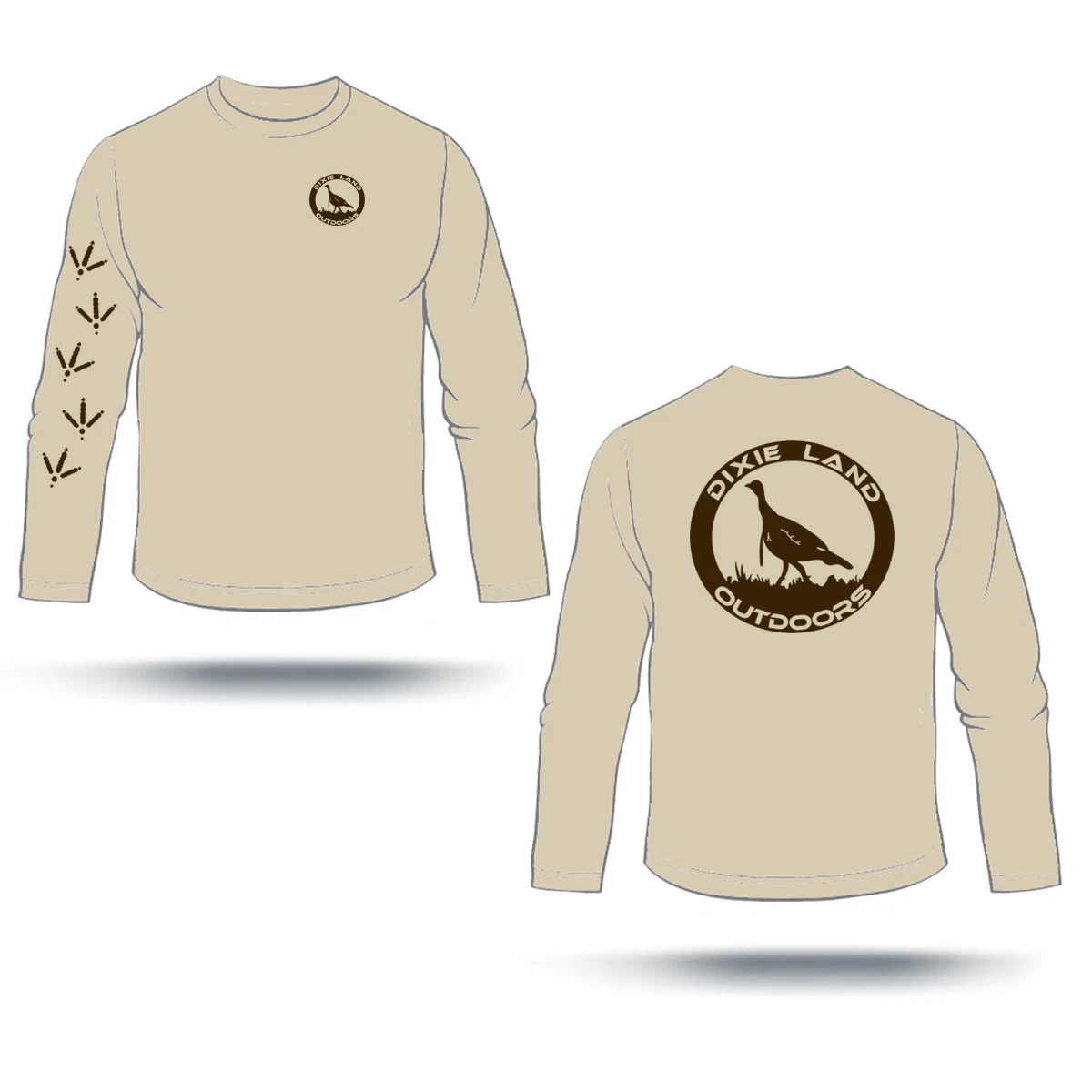 Turkey hunting t shirt Dixie Land Outdoors Brand long sleeve men's turkey hunter
Opens in a new wind