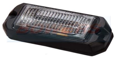 ECE R65 COMPACT 3 LED BERNSTEIN BLINKENDE ERHOLUNG STROBOSKOP WARNBLINKER GITTER LICHT/LAMPE
