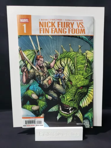 Marvel Comics Nick Fury vs Fin Fang Foom #1 CVR A 2025