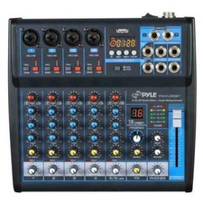 Pyle 6-Channel Wireless Audio Mixing Console System