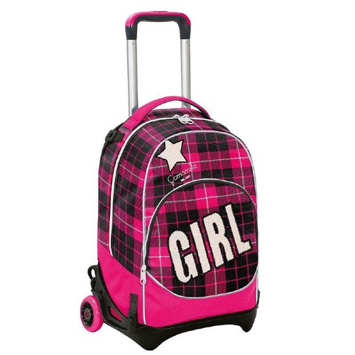Scuola 2020 - 2021 - Seven - Zaino Trolley Smontabile Camomilla Country  girl | eBay