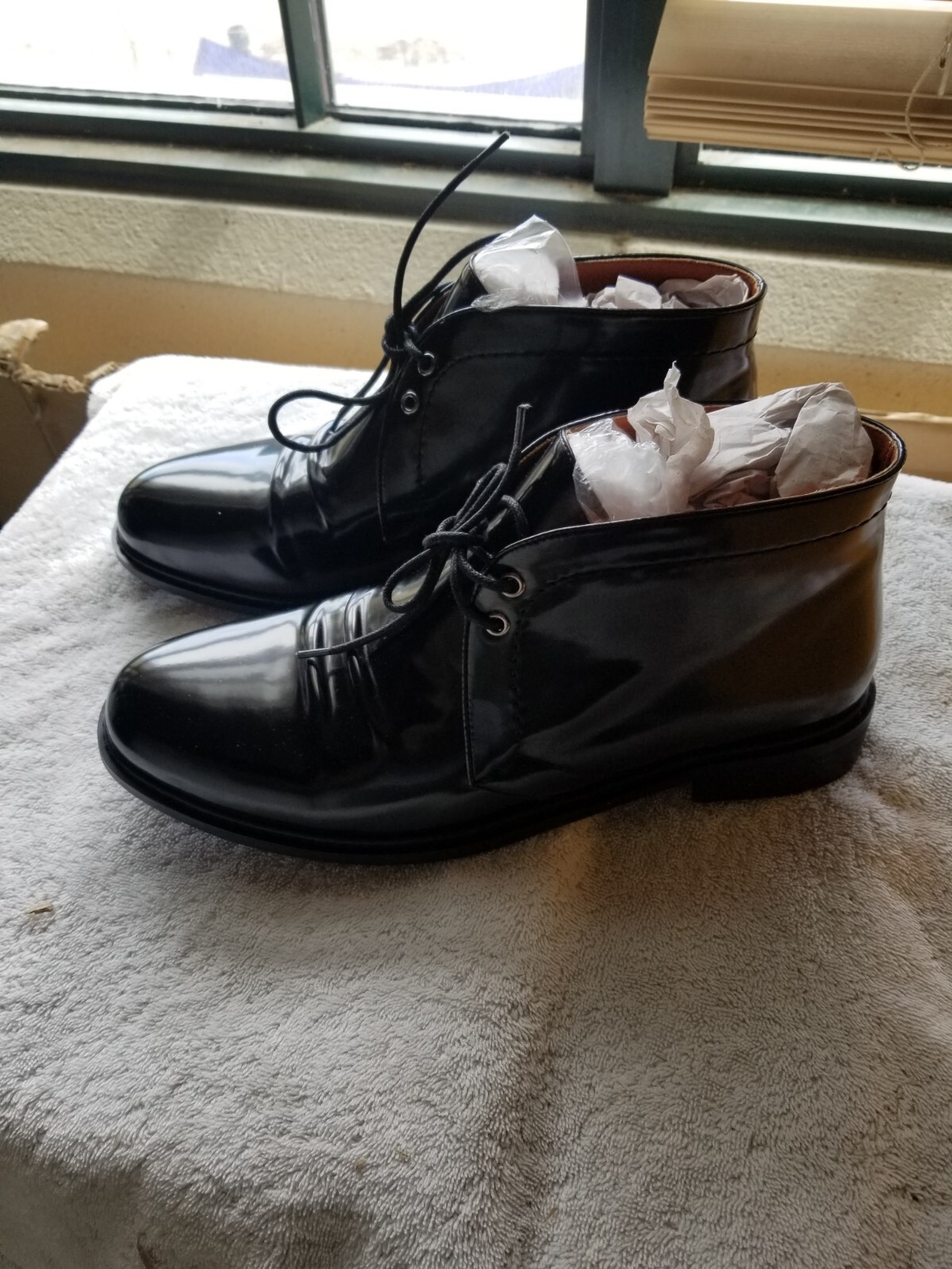 SAOLA 2 paia scarpe stringate moda uomo Cheng Du in pelle nera e marrone taglia 12