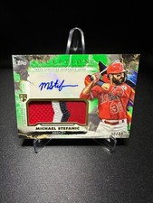 2023 Topps Inception - Michael Stefanic - RPA Green Parallel - 92/99 - #IAP-MS