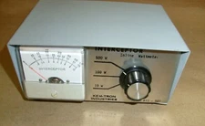 Rare Kem-Tron Industries Interceptor Inline Wattmeter Model KTI-500 for Ham CB