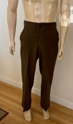 LATE WAR (PQD 353-C) US ARMY 18 OUNCE WOOL SERGE FIELD TROUSERS OD