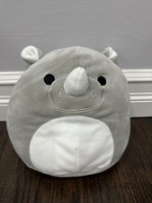 Squishmallows Irving Grey Rhino 8  Kellytoy