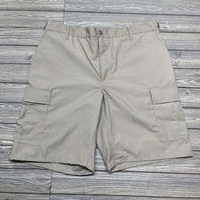 Propper Tactical Shorts Mens Size Large Battle Ripstop Khaki Cargo BDU Uniform