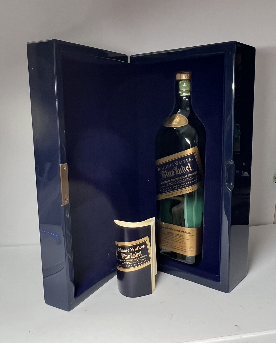 Johnnie Walker Blue Label Highest Awards Whisky Empty Bottle with