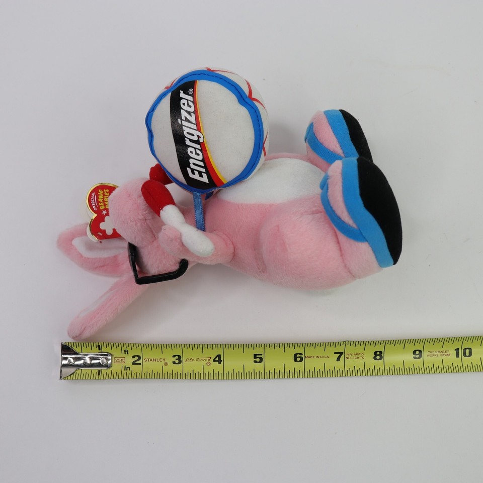 Ty Beanie 2007 Energizer Bunny Plush 7" Stuffed Animal Walgreens