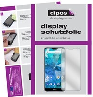 2+2X Schutzfolie FüR Nokia 7.1 Plus Klar Displayschutzfolie Folie Display Schutz