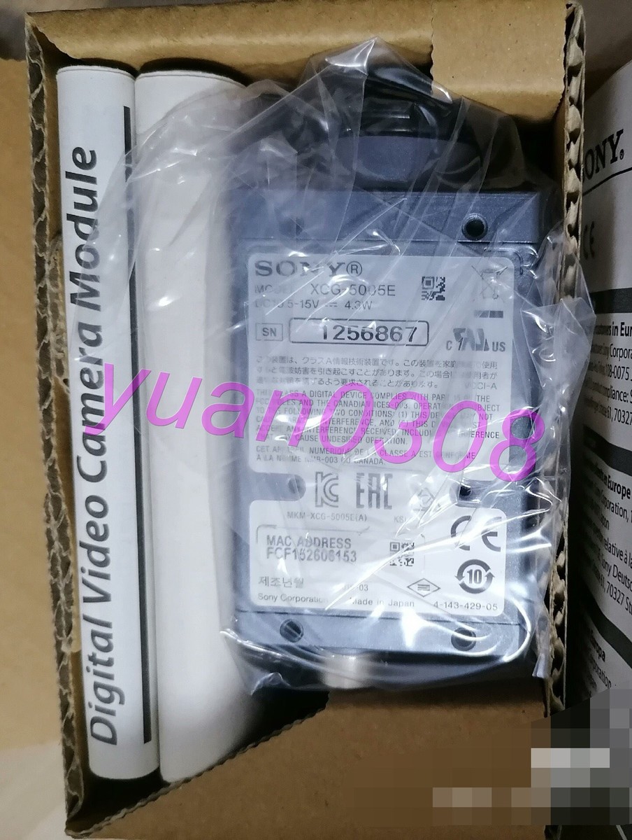 NEW SONY XCG-5005E Industrial Camera DHL Fast delivery | eBay NEW SONY XCG-5005E Industrial Camera DHL Fast delivery | eBay