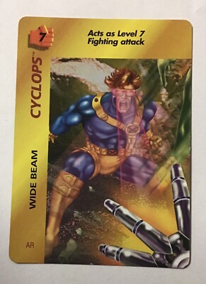 Overpower Marvel CCG - Cyclops - Wide Beam - Special Card