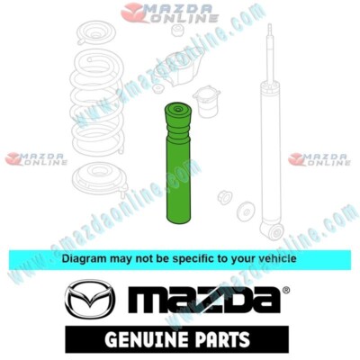 Genuine Mazda 2PCS Rear Bump Stopper KB7W-28-1A0 fit 2017-2025