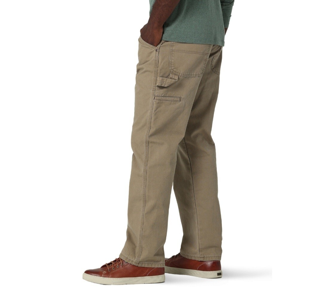 Wrangler Men's Carpenter Pants, Khaki, 29x30 eBay