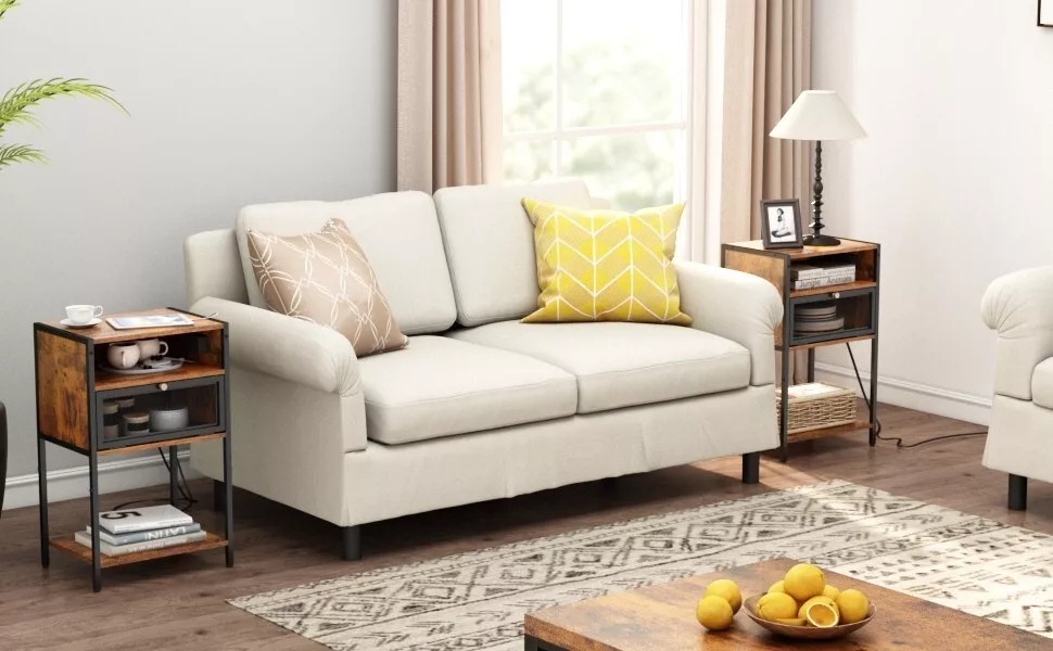 End tables with outlets and usb ports outlet
