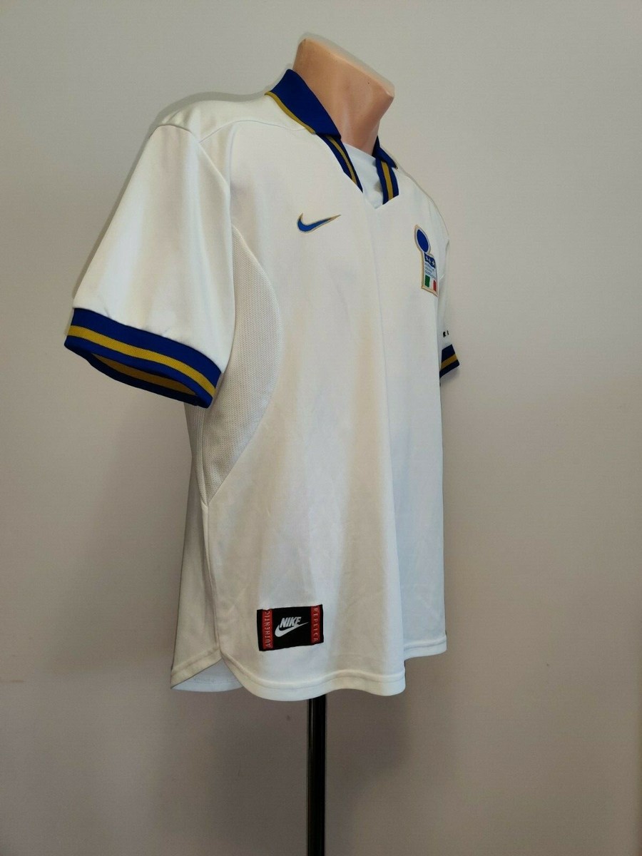 サッカーイタリア代表 1996 AWAYユニフォーム NIKE Football shirt soccer FC Italy Italia Away 1996/1997 Nike