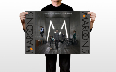 Maroon 5 It Won't Be Soon Before Long Art Wall Indoor Room Poster