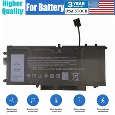 71TG4 Laptop Battery For Dell Latitude 5289 7389 7390 2in1 Series K5XWW New