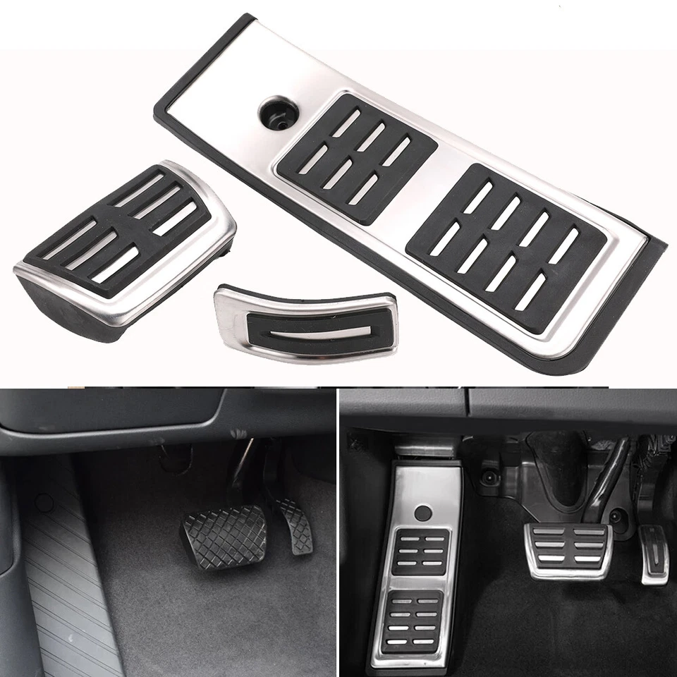 Pedalkappen Fußstütze passend für Audi A4 B9 A5 8W Automatik Sportpedale DHL - Bild 3 von 4