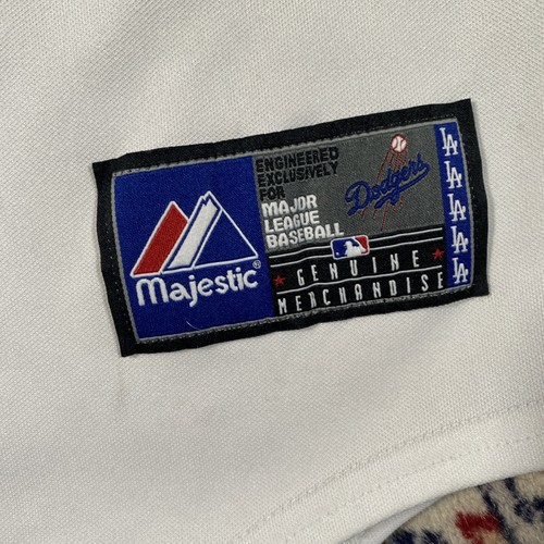 Vintage Los Angeles Dodgers Majestic Jersey XL White - Picture 2 of 11