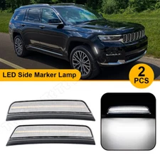 2PCS/Set For Jeep Grand Cherokee 2021 2022 2023 2024 Side Marker Light Assembly