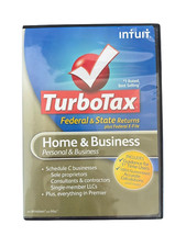 TurboTax Home Business 2012 Federal State Federal E-File for Windows Mac