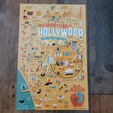 Once Upon a Time In Hollywood RARE Original 11x17 Movie Poster Quentin Tarantino