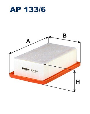 Filtron AP133/6 Luftfilter FüR Twingo Smart Forfour Fortwo 0.9 1.0 07.14--image