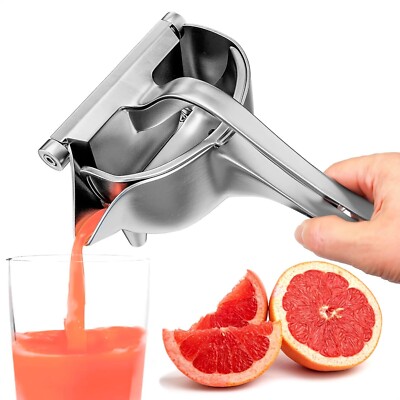 Exprimidor Comercial De Jugos Naranja Limones Cítricos Extractor de Uso Pesado
