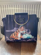 Bolso Bandolera Loungefly Disney Castillo Jazmín Aladdin Bolso de Mano Nuevo con Etiquetas