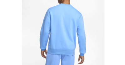 nike men's sportswear club crewneck sweatshirt psychic blue