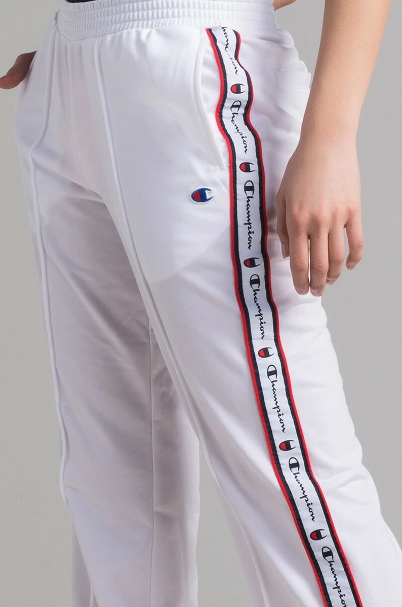 Champion WOMEN TRACK PANTS WHITE/MULTICOLOR ML819-549738-045