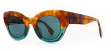 Face a Face NIGHT 1 1460 Tortoise Green / Green Sunglasses 46mm