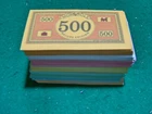 Monopoly Deluxe Money - Game Replacement Bills / Play Money 210 pieces