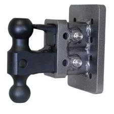 GEN-Y Hitch GH-122 2" Bolt on 2-stack hitch, 2.5 drop, 16k Versa-Ball & Pintle 