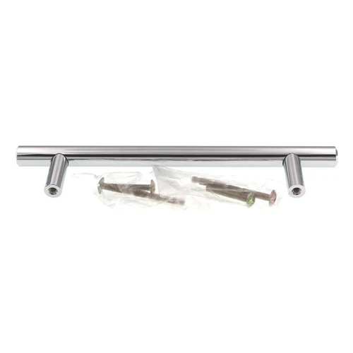 Top Knobs Hopewell Cabinet Bar Pull 5 1/16" (128mm) Ctr Polished Chrome M1848 - Picture 3 of 3