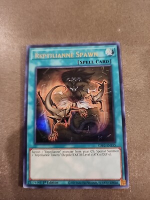 Yugioh! Reptilianne Spawn - GFP2-EN155 - Ultra Rare - 1st Edition Near  Mint, Eng
