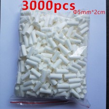 Pack of 3000pcs 5mm Cigarette Filters White Filter Tip Filters  5mm 2cm Filters