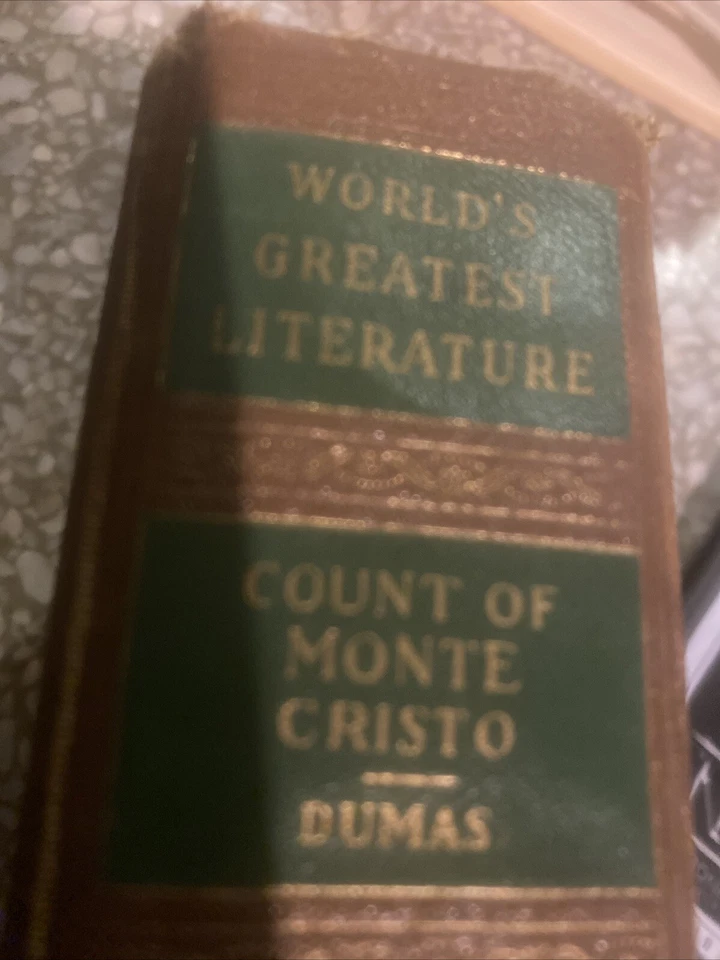 Vintage The Count of Monte Cristo Dumas World’s Greatest Literature Vol. 4 Foto 2 de 3