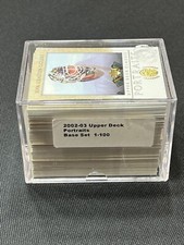 2002-03 Upper Deck Classic Portraits Hockey Complete Base Set (1-100) w/o SP's
