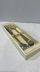 Pottery Barn Madena extra long 16” meal serving utensils set made in India NEW